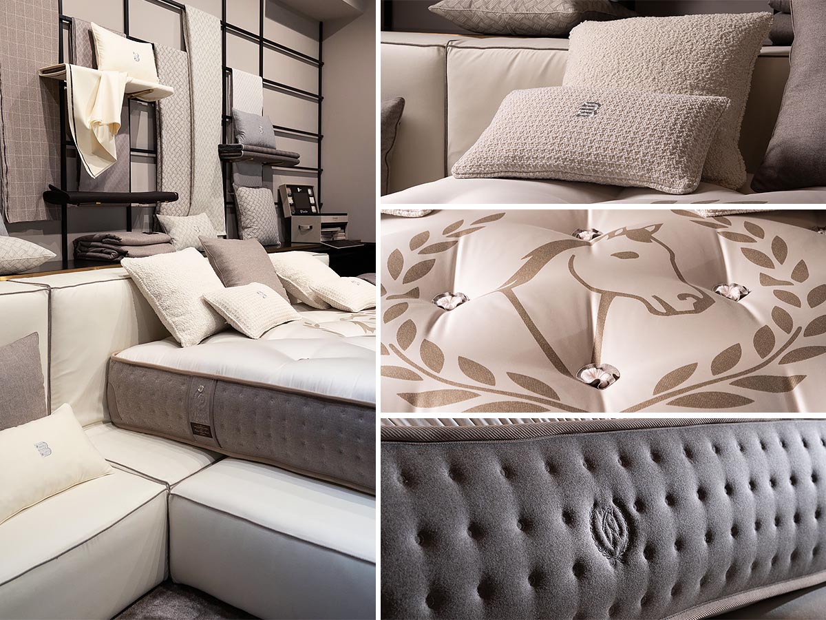 Altrenotti QB Bed, Country Living mattress 義大利進口家具 軟墊床架 臥室家具 進口床架 義大利床頭設計 床墊寢具